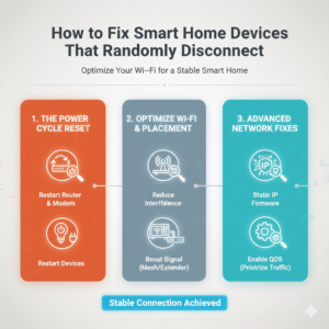 How to Fix Smart Home Devices That Randomly Disconnect