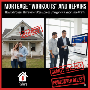 Mortgage “Workouts” and Repairs: How Delinquent Homeowners Can Access Emergency Maintenance Grants