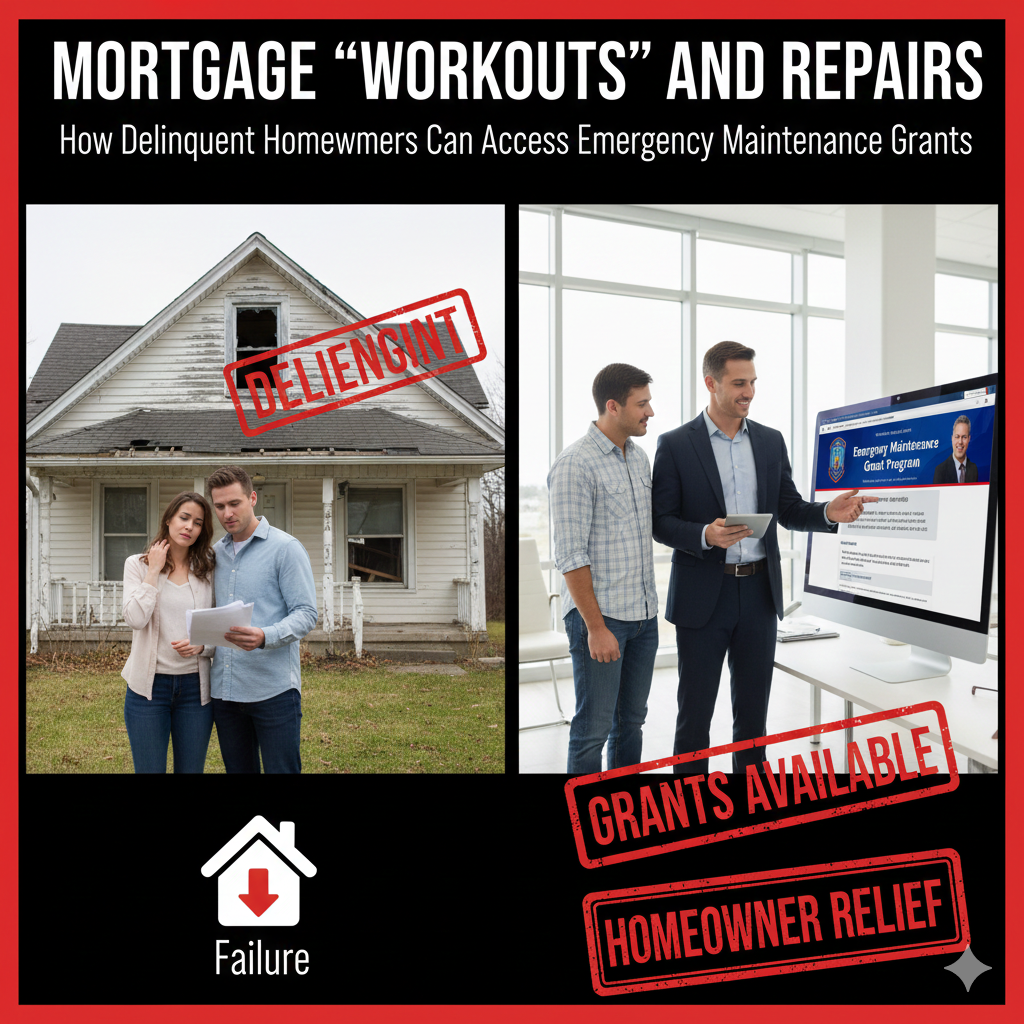 Mortgage “Workouts” and Repairs: How Delinquent Homeowners Can Access Emergency Maintenance Grants