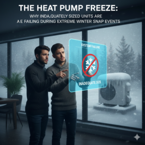 The Heat Pump Freeze: Why Inadequately Sized Units Are Failing During Extreme Winter Snap Events