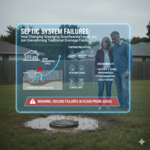 Septic System Failures: How Changing Groundwater Levels Are Overwhelming Traditional Drainage Fields