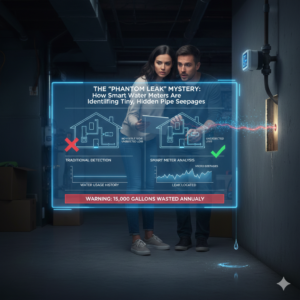 The “Phantom Leak” Mystery: How Smart Water Meters Are Identifying Tiny, Hidden Pipe Seepages