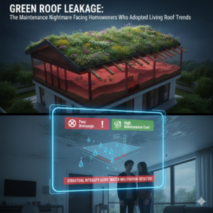 Green Roof Leakage: The Maintenance Nightmare Facing Homeowners Who Adopted “Living Roof” Trends