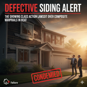 Defective Siding Alert: The Growing Class Action Lawsuit Over Composite Materials Warping in Heat