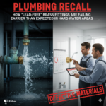 Plumbing Recall: How “Lead-Free” Brass Fittings Are Failing Earlier Than Expected in Hard Water Areas