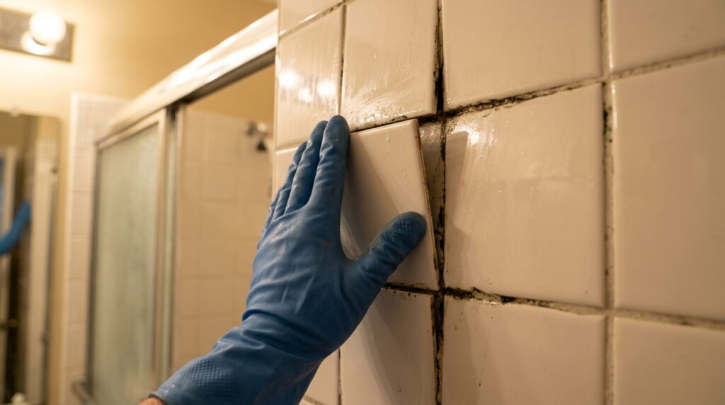 Why the Wall Around Your Shower Feels Spongy (And How to Check for Hidden Rot)