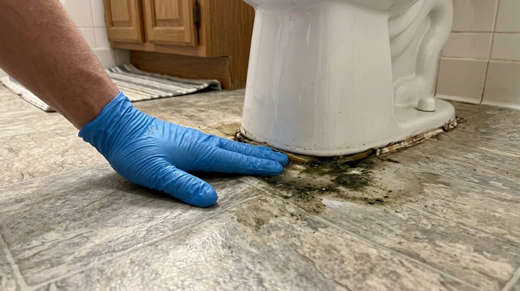 How to Fix a Sinking or Spongy Subfloor Spot Exclusively Around Your Toilet Base