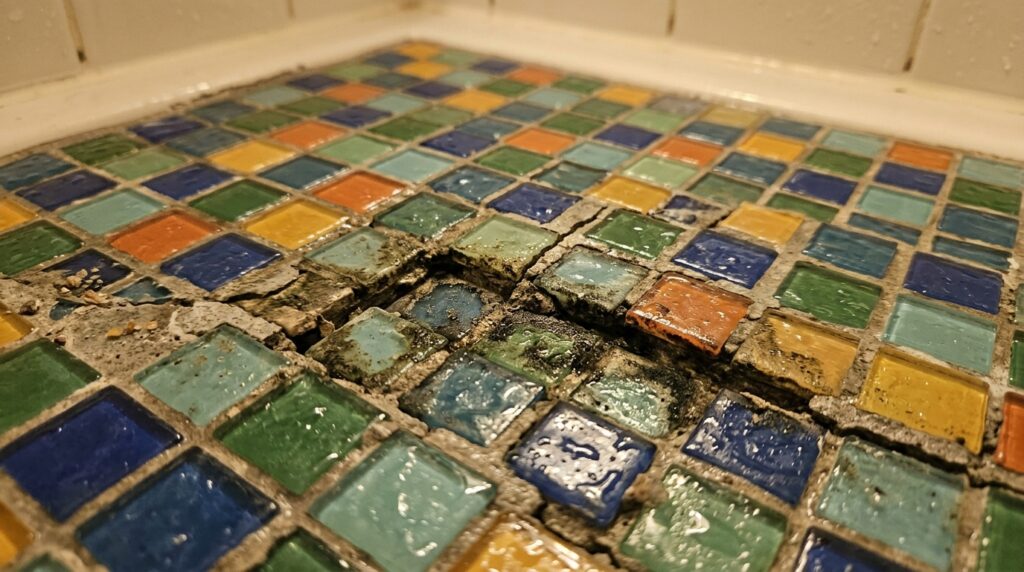 Why the Grout in Your Shower Floor Keeps Cracking Months After Being Repaired