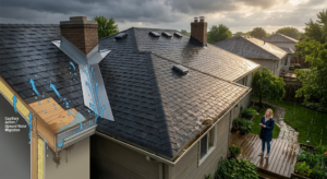 Capillary Action in Roof Flashing: How Water Travels Upward Against Gravity