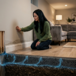 Diagnosing Weeping Baseboards: Capillary Draw from Unsealed Concrete Slabs