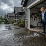 How Improperly Graded Driveways Accelerate Garage Sill Plate Rot