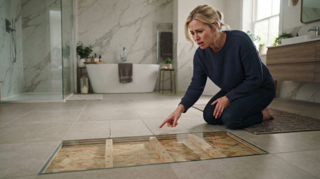 Why Ceramic Tile Grout Cracks Exclusively Along Plywood Subfloor Seams