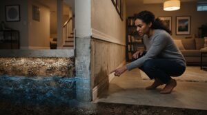 Diagnosing Hydrostatic Pressure Symptoms Before Visible Basement Flooding Occurs