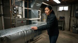 Diagnosing Harmonic Vibration in HVAC Ductwork Near Supply Plenums