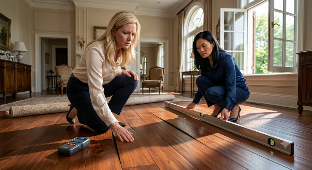 Why Hardwood Floors Cup in Summer but Crown in Winter